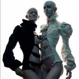 Mother of London asymmetrical jacket